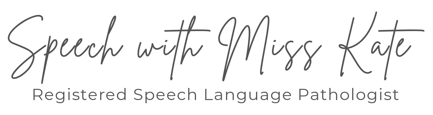 Speech with Miss Kate Logo